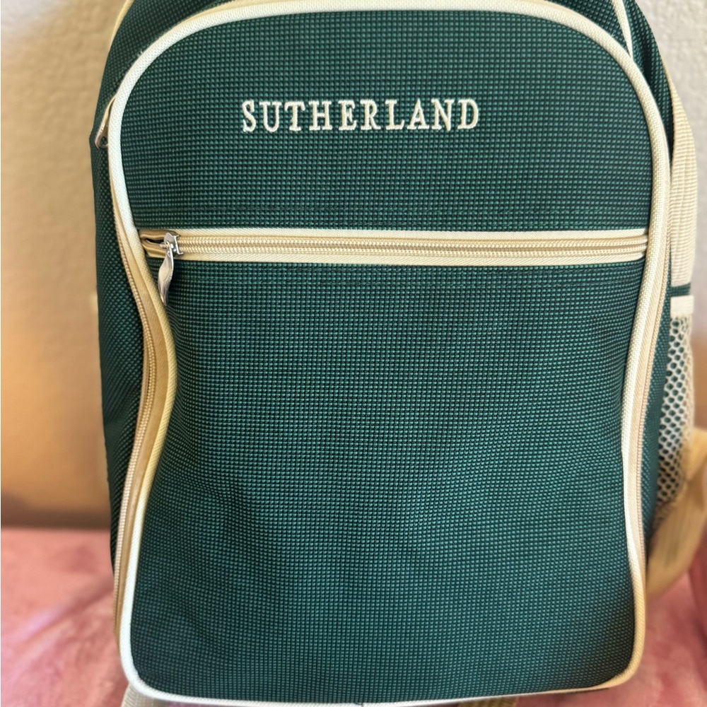 Green Backpack for Men
